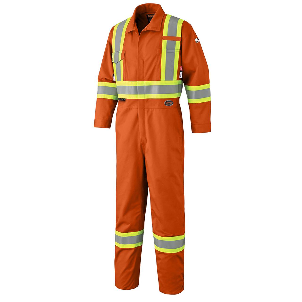 パウロ Viking Firewall 7oz Hi-Viz Coverall - Class 3 Level 2 | Lawlor Safety