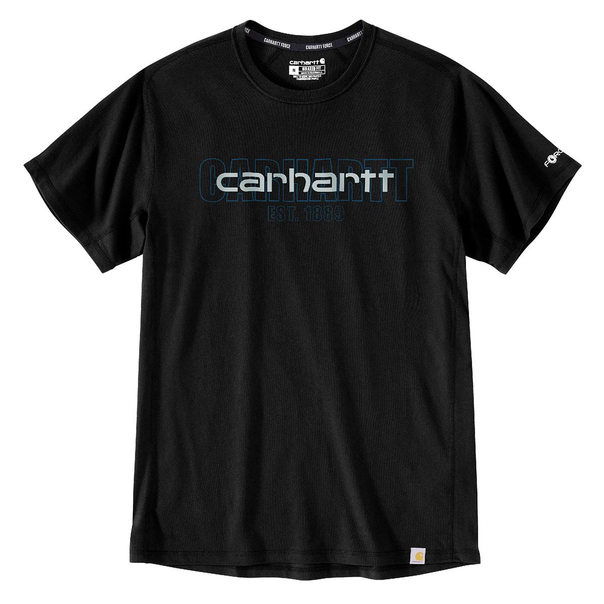 Carhartt Force Rel Fit Midweight S. S. Logo Graphic T-Shirt