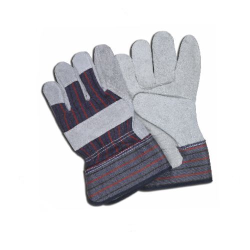 Leather shop palm gloves