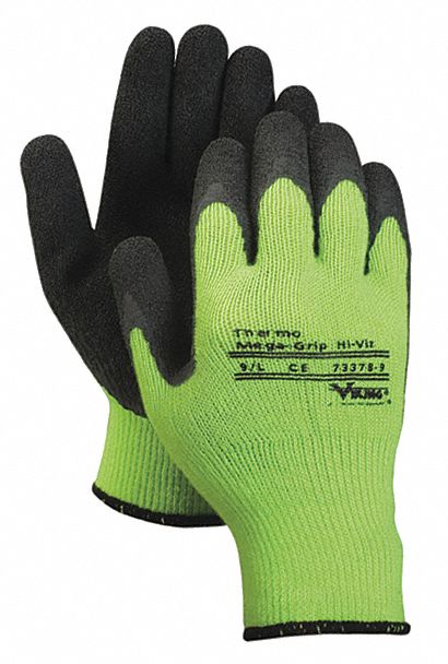 Green winter gloves shop