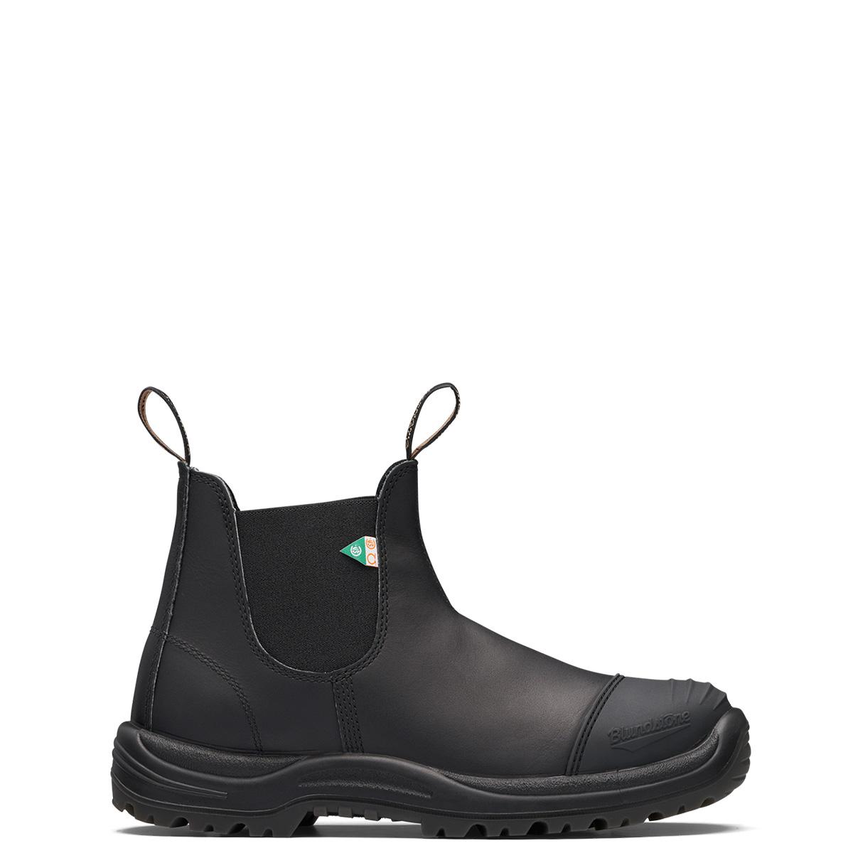 Unisex Blundstone Rubber Toe Black 6 CSA Work Boot Lawlor Safety